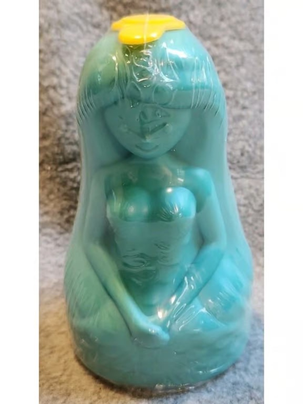 Aqua Teal Mermaid Figurine